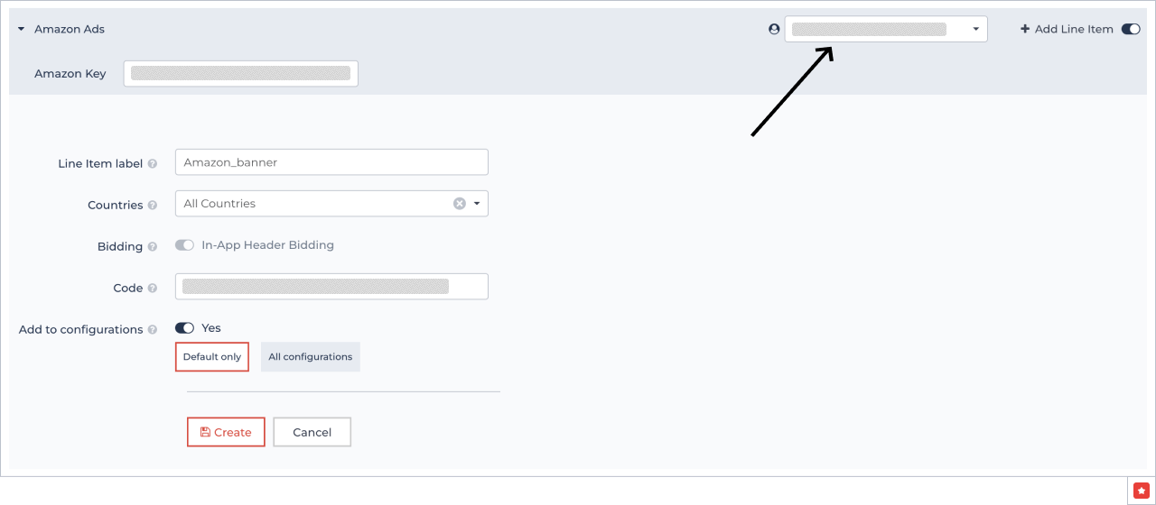 Add Amazon Line Item