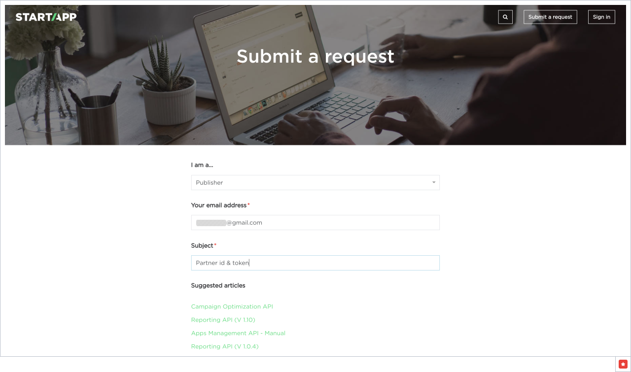 Support request details
