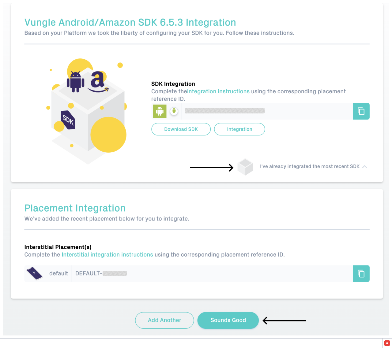 SDK integration